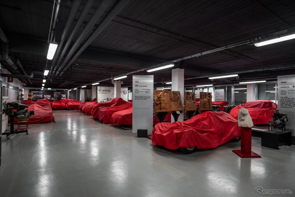 アルファロメオ博物館の秘蔵コレクション《photo by Alfa Romeo》