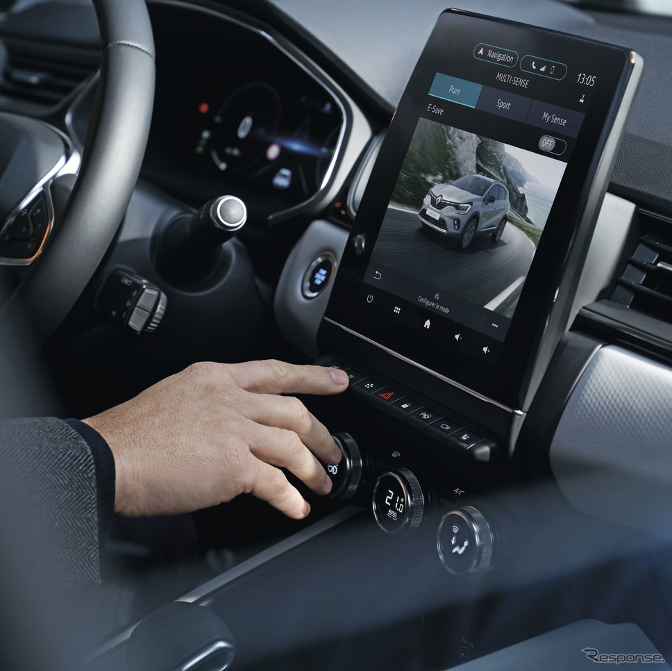 ルノー・キャプチャー 新型のPHV《photo by Renault》