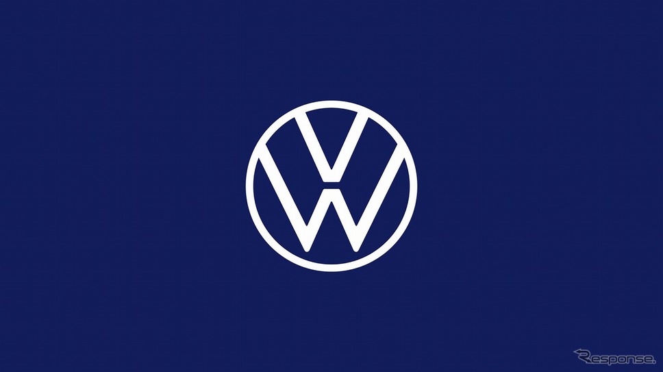 VW 新ロゴ《画像：フォルクスワーゲングループジャパン》