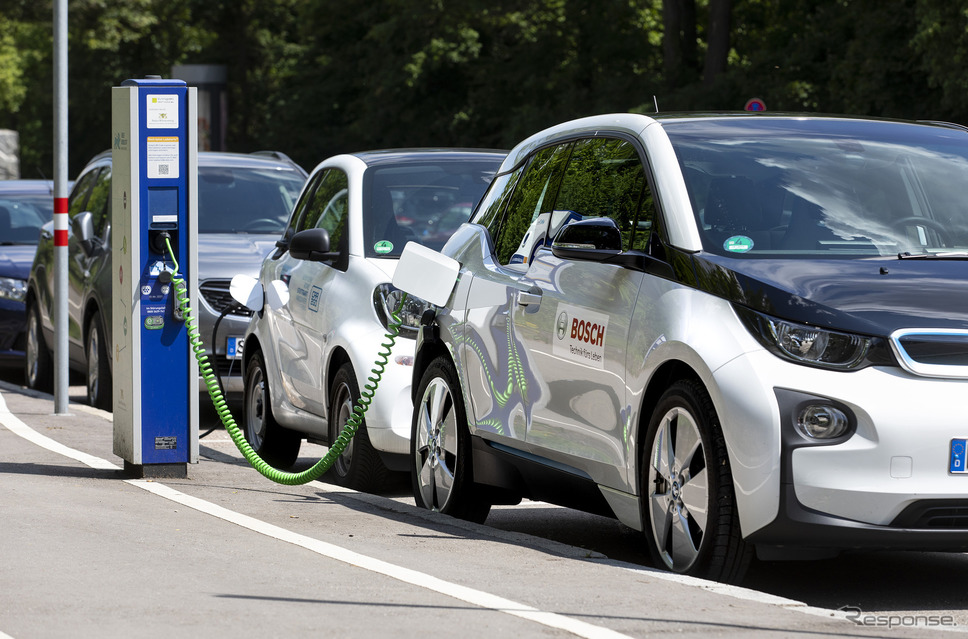ボッシュの電動車向け充電システム《photo by Bosch》