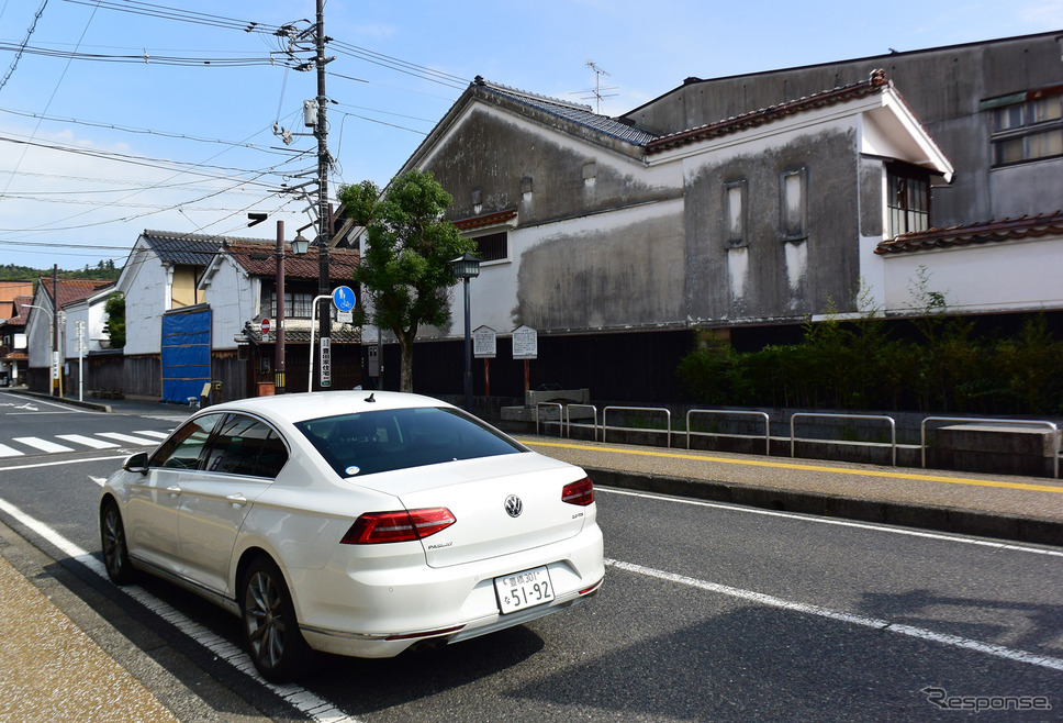 鳥取の倉吉にて。古い街並みが残る。《撮影 井元康一郎》
