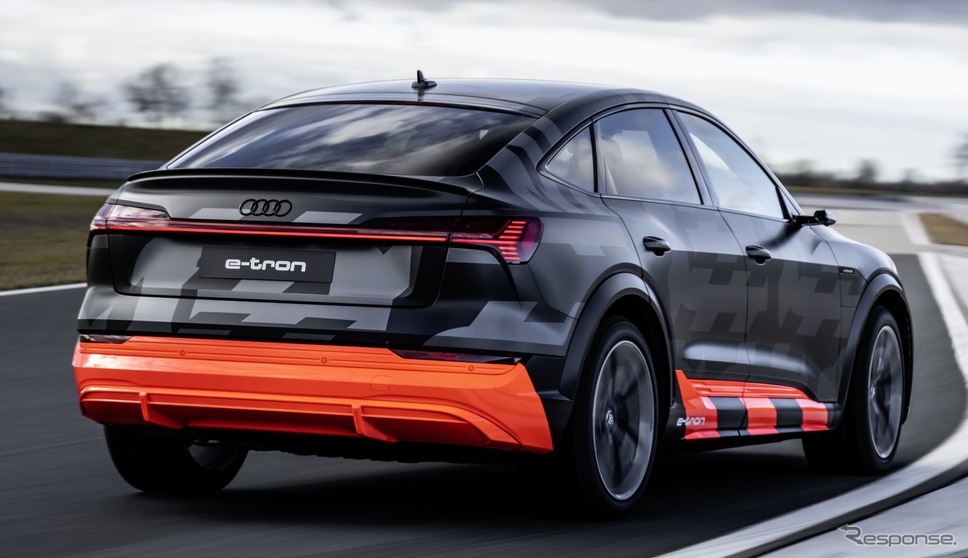 アウディ e-tron S スポーツバック のプロトタイプ《photo by Audi》