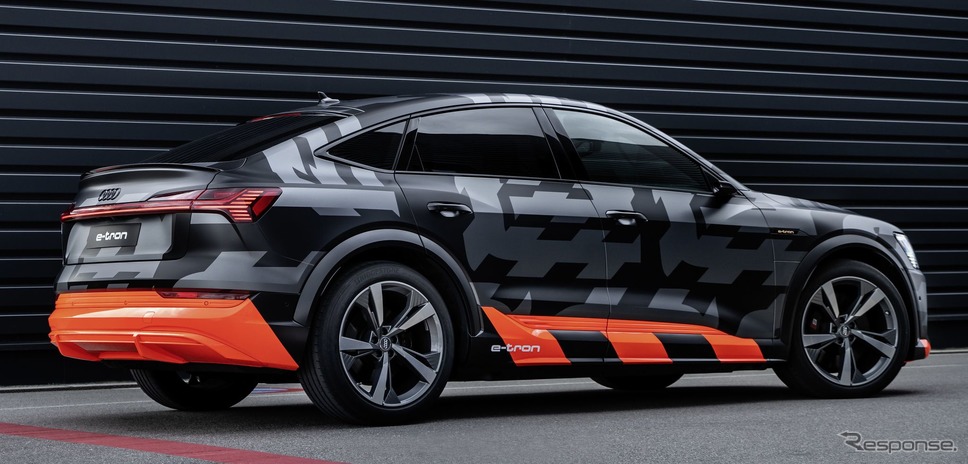 アウディ e-tron S スポーツバック のプロトタイプ《photo by Audi》