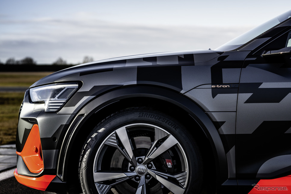 アウディ e-tron S スポーツバック のプロトタイプ《photo by Audi》