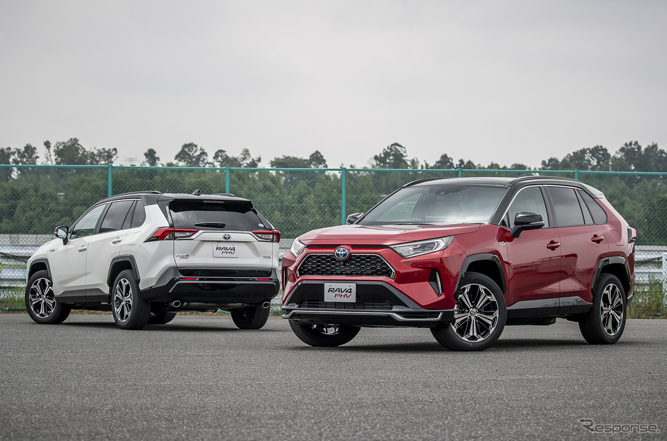 トヨタ RAV4 PHV(プロトタイプ)《撮影 山内潤也》
