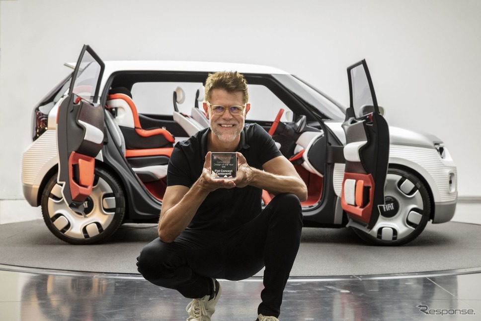 「Car Design Award」の「ベストコンセプトカーオブ2019」を受賞したフィアット・コンセプト・チェントヴェンティ《photo by Fiat》