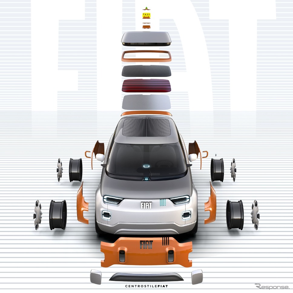 フィアット・コンセプト・チェントヴェンティ《photo by Fiat》