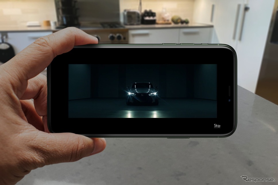 改良新型レクサス IS の「レクサスARプレイアプリ」《photo by Lexus》