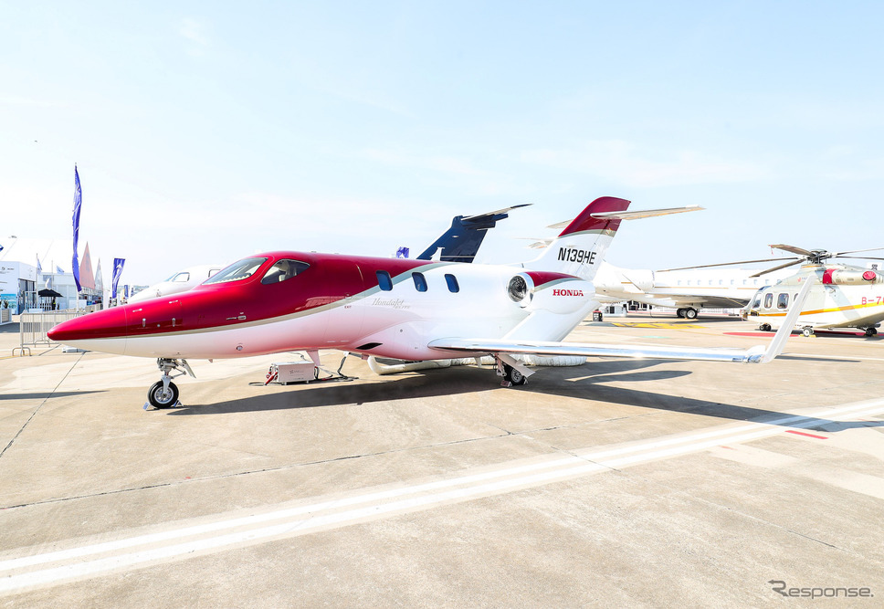 HondaJet Elite(2019年8月6日付のプレスリリース添付写真)《写真提供 Honda》
