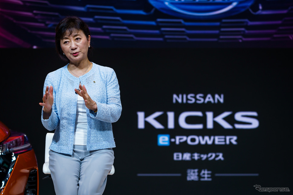 日産自動車の星野朝子副社長《写真提供 日産自動車》