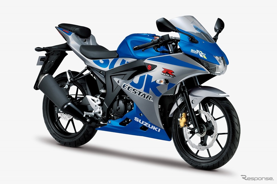 スズキ GSX-R125 100周年記念カラー《画像：スズキ》