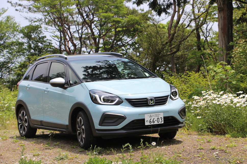 ホンダ フィット 新型(クロスター)《写真撮影 吉田瑶子》