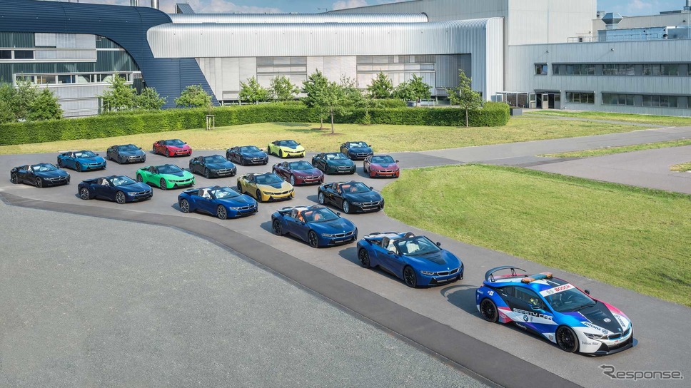 BMW i8 の最終モデル《photo by BMW》