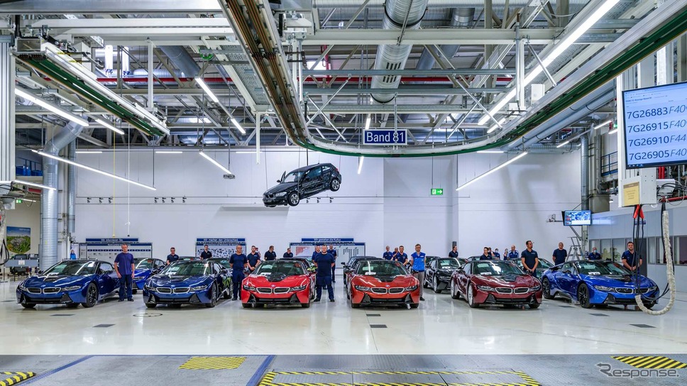 BMW i8 の最終モデル《photo by BMW》
