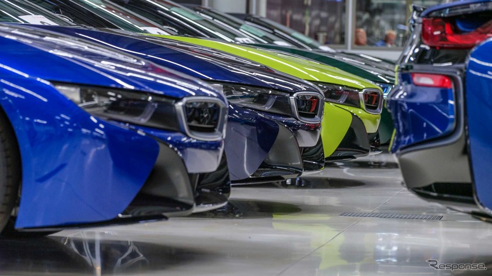 BMW i8 の最終モデル《photo by BMW》