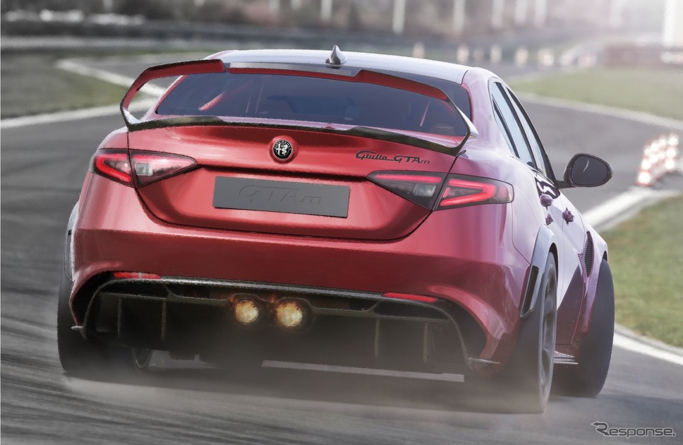 アルファロメオ・ジュリア GTA 新型の「GTAm」《photo by Alfa Romeo》