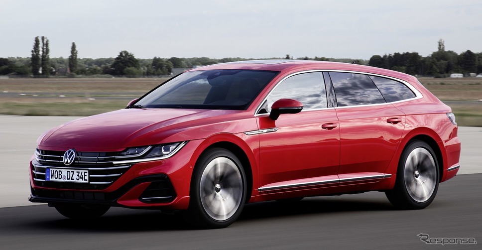 フォルクスワーゲン・アルテオン・シューティングブレーク のPHV「eハイブリッド」《photo by VW》