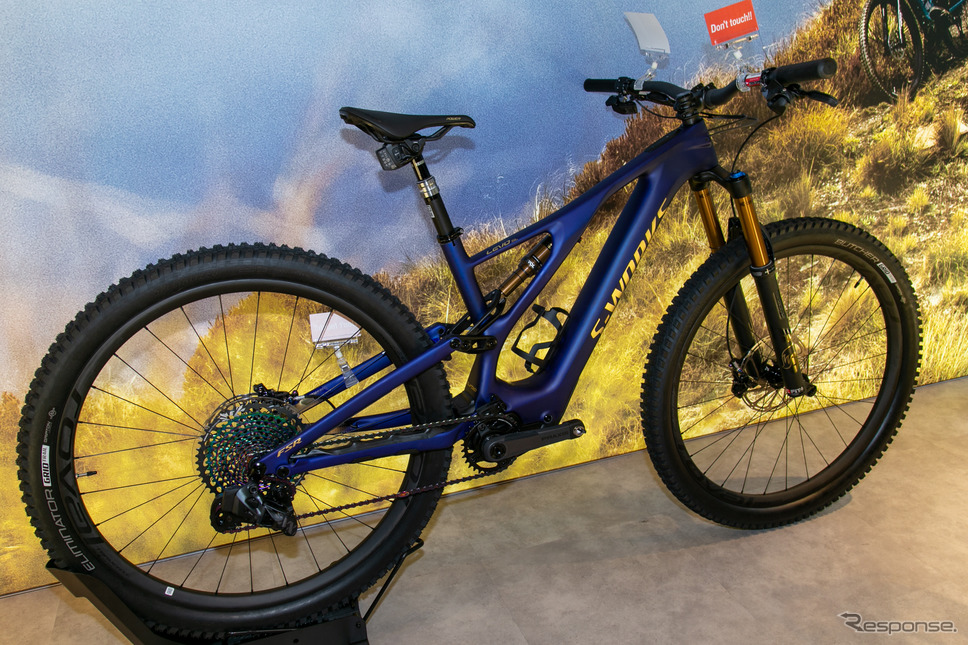 マウンテンバイクタイプのTURBO LEVO SL《写真撮影 二城利月》