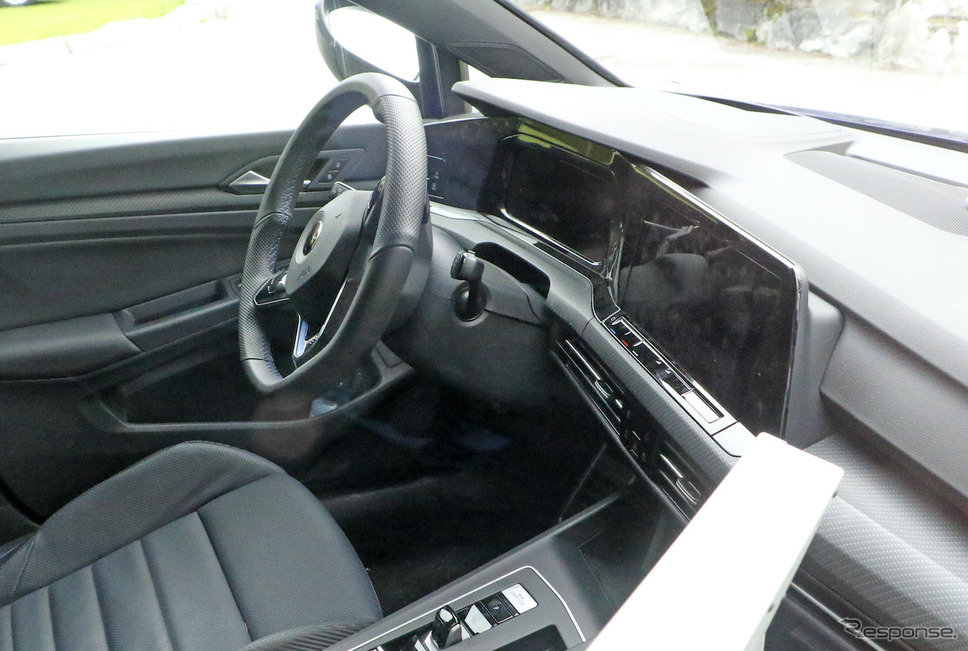 VW ゴルフR 新型プロトタイプ(スクープ写真)《APOLLO NEWS SERVICE》