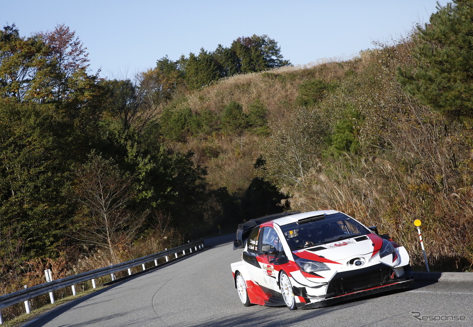 2019年に“WRCプレイベント”として開催された「セントラルラリー愛知・岐阜」。《写真提供 TOYOTA》