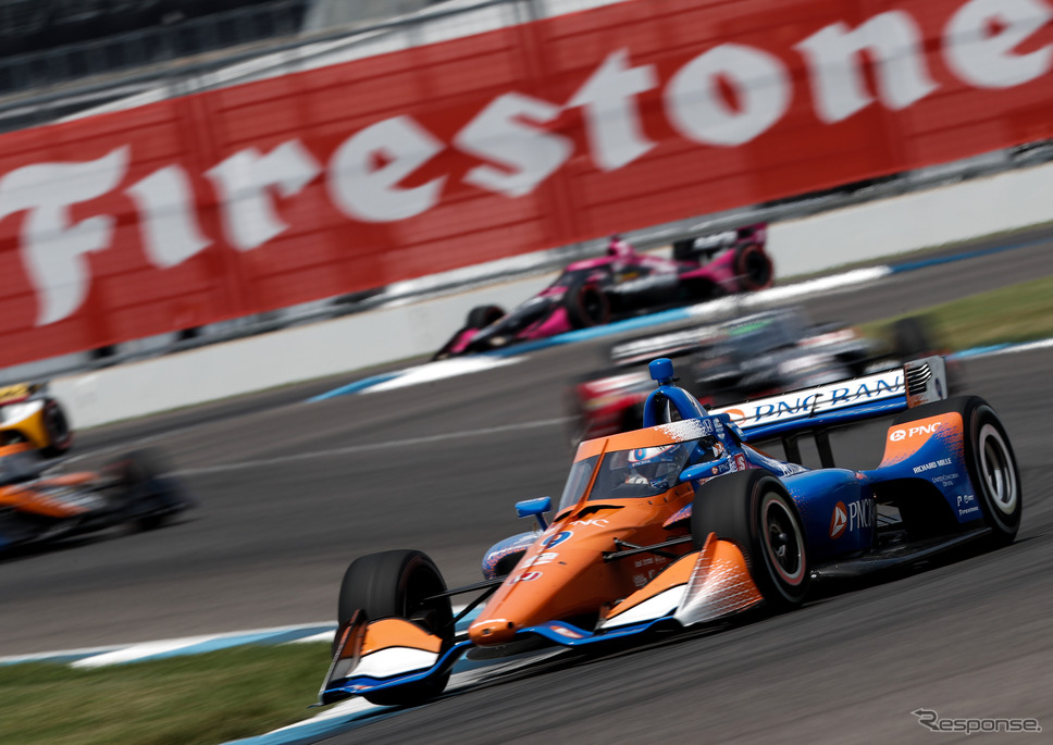 #9 スコット・ディクソンが開幕2連勝。《写真提供 INDYCAR》