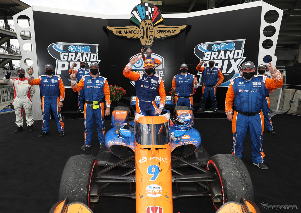 #9 スコット・ディクソンが開幕2連勝。《写真提供 INDYCAR》