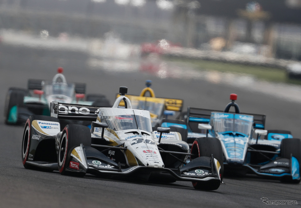 #30 佐藤琢磨は“実質今季初戦”を10位でフィニッシュ。《写真提供 INDYCAR》