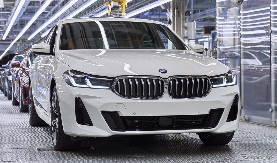BMWのドイツ・ディンゴルフィンク工場で生産を開始した 6シリーズ・グランツーリスモ 改良新型《photo by BMW》