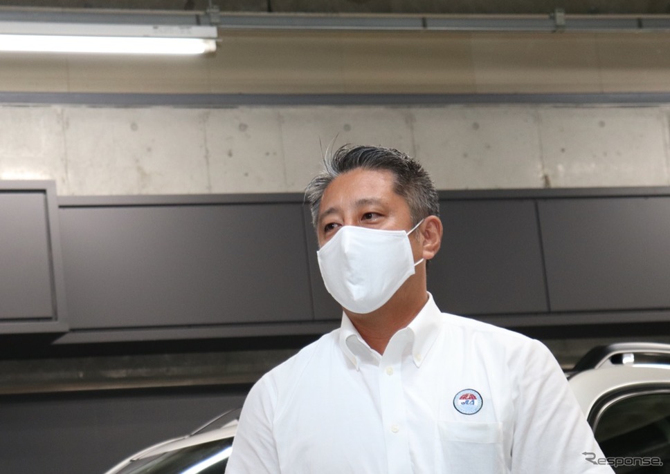 日本ライフセービング協会の入谷拓哉理事長《写真撮影 中尾真二》
