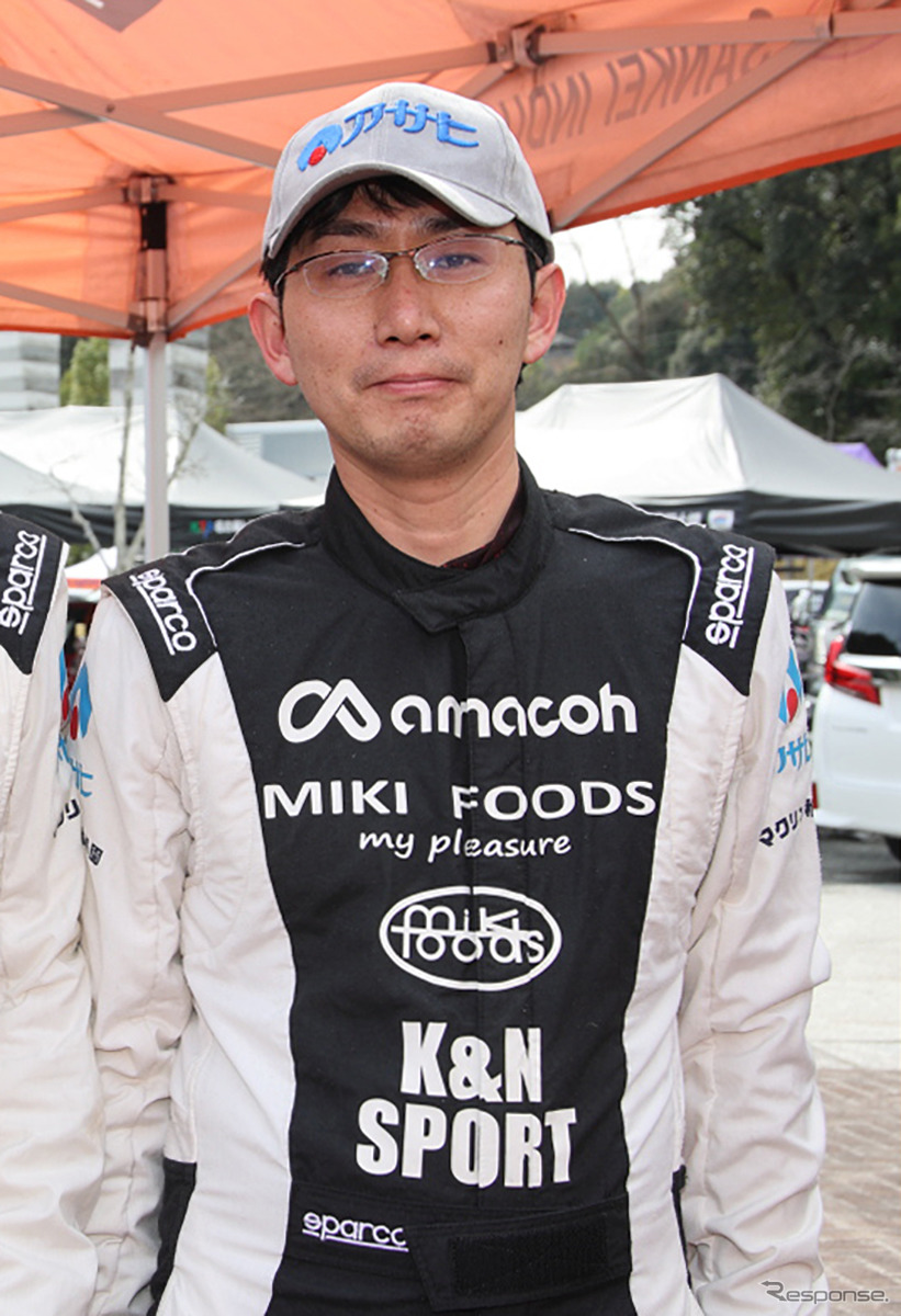 コドライバーだけでなく、ドライバー、メカニックとしてもスゴ腕の桝井和寛さん