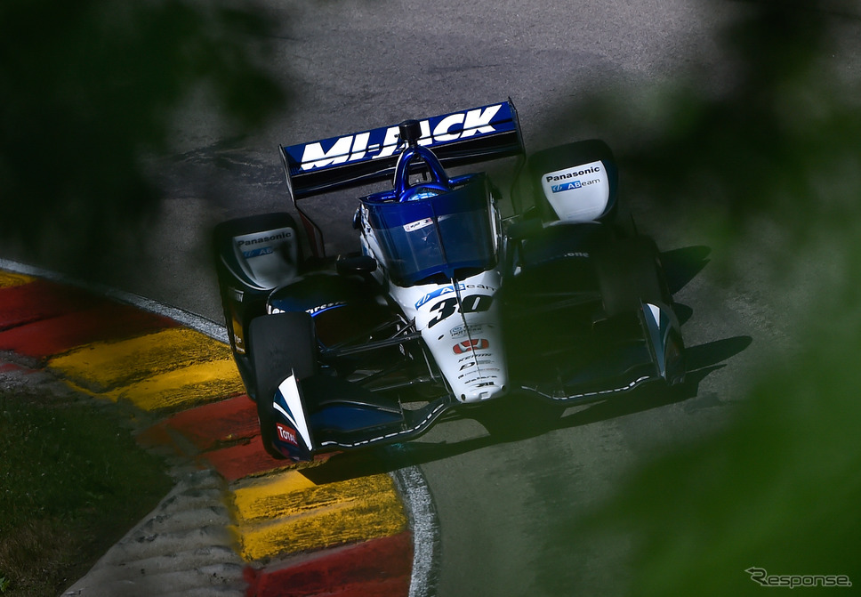 #30 佐藤琢磨は決勝9位。《写真提供 INDYCAR》