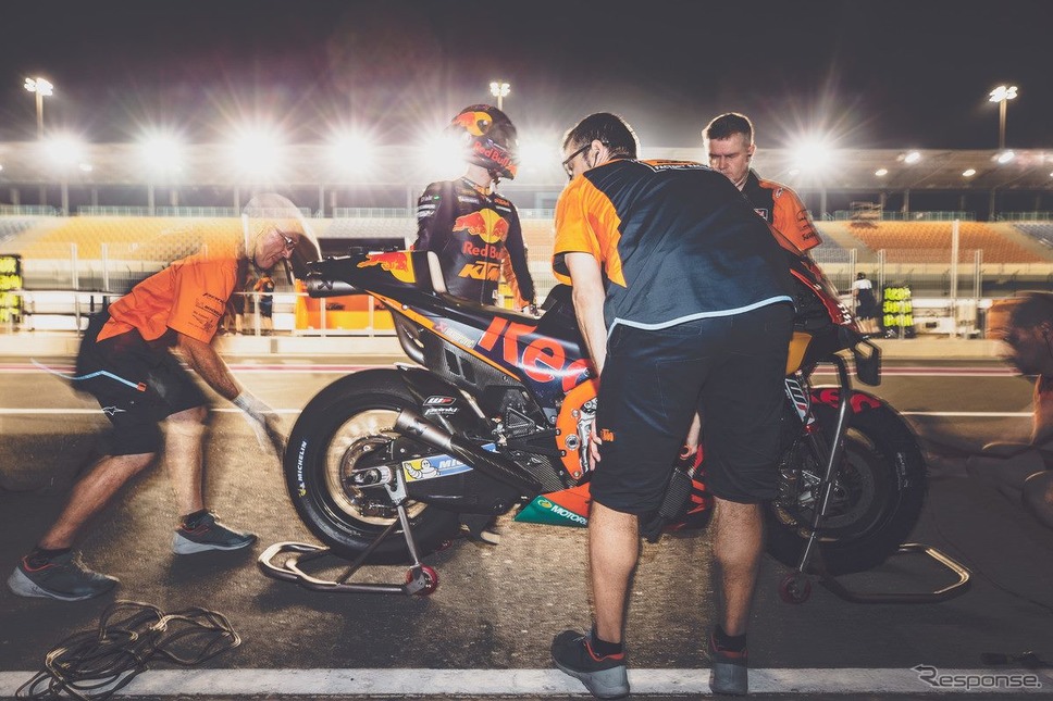 ポル・エスパルガロ(KTM。2020年2月、カタールテスト)《photo by Lulop》