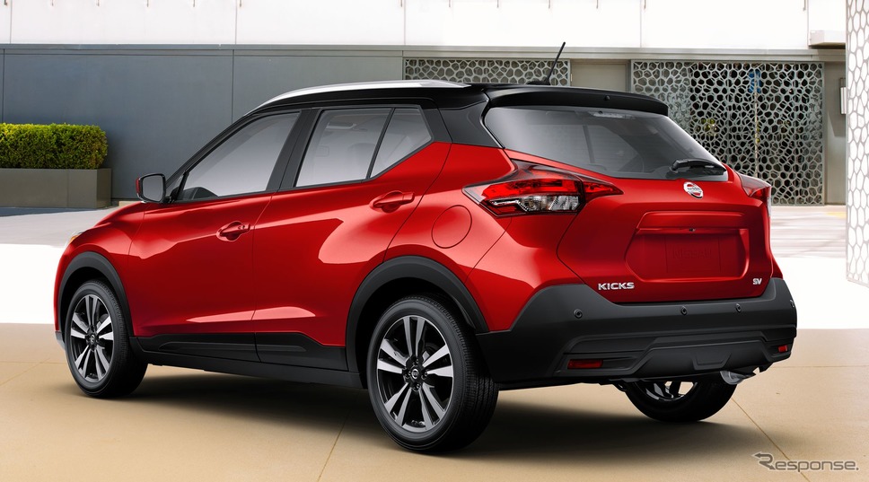日産キックス(北米仕様)《photo by Nissan》