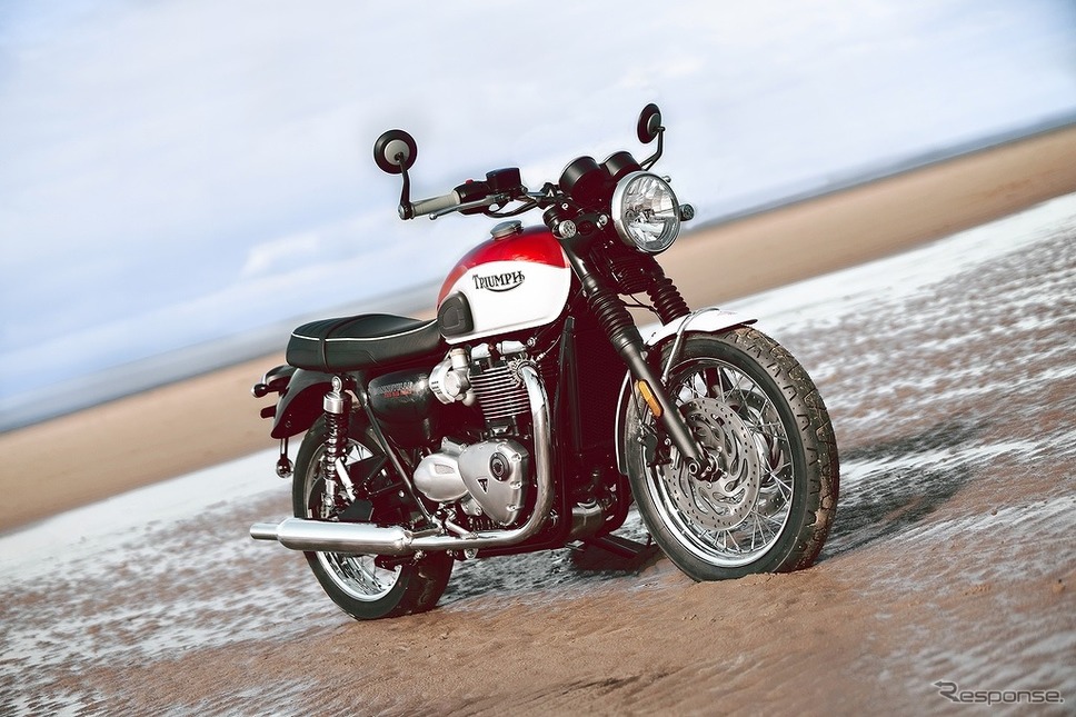 トライアンフ ボンネビルT120 バド・イーキンズ《写真提供 トライアンフ モーターサイクルズ ジャパン》