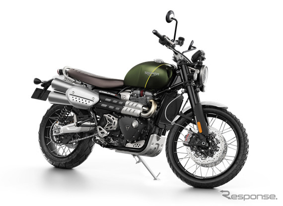 トライアンフ スクランブラー1200 XC《写真提供 トライアンフ モーターサイクルズ ジャパン》