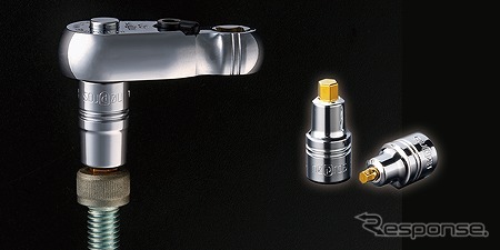 スタッビヘキサゴンビットソケット《写真提供 京都機械工具》