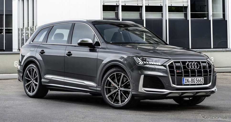 アウディ SQ7 改良新型の4.0TFSI《photo by Audi》