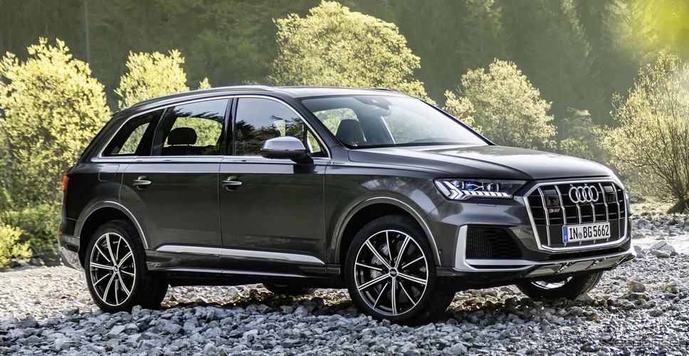 アウディ SQ7 改良新型の4.0TFSI《photo by Audi》