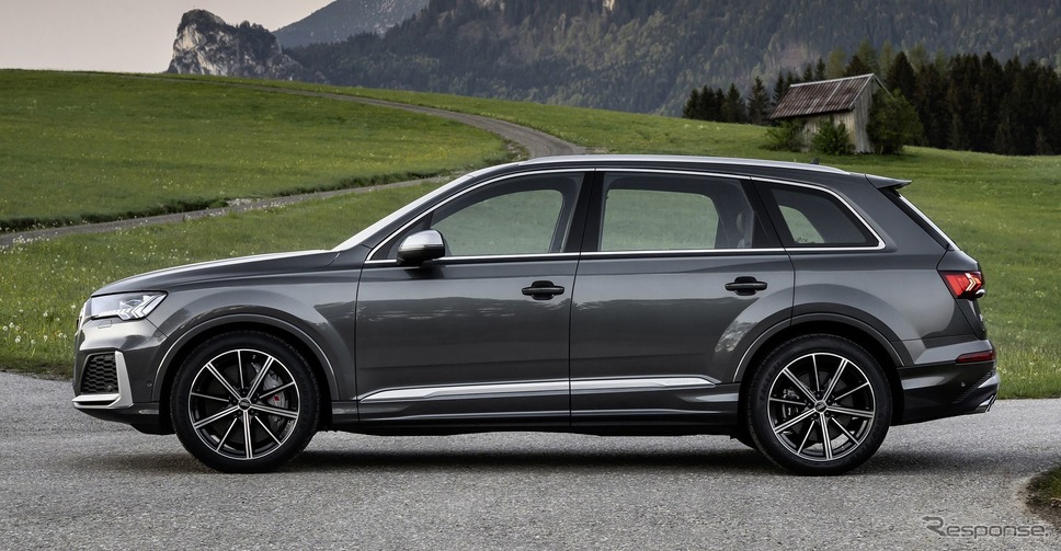 アウディ SQ7 改良新型の4.0TFSI《photo by Audi》