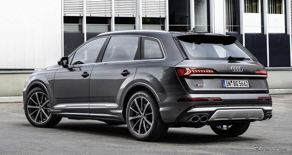 アウディ SQ7 改良新型の4.0TFSI《photo by Audi》