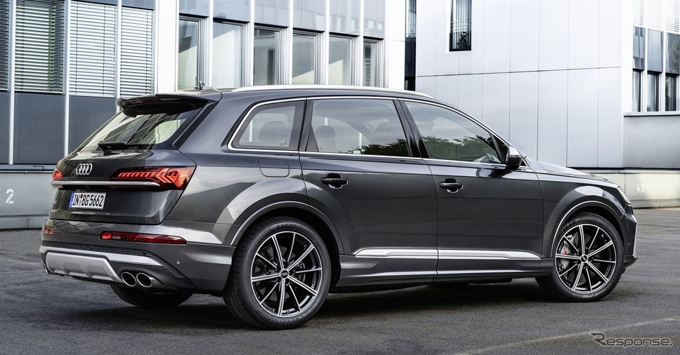 アウディ SQ7 改良新型の4.0TFSI《photo by Audi》