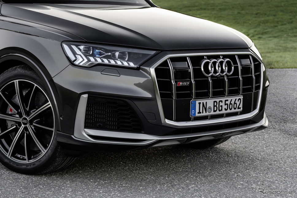 アウディ SQ7 改良新型の4.0TFSI《photo by Audi》