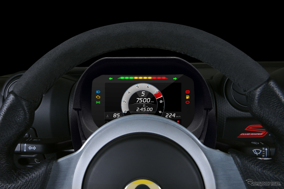 ロータスカーズの「デジタル・インストルメント・パック」《photo by Lotus Cars》