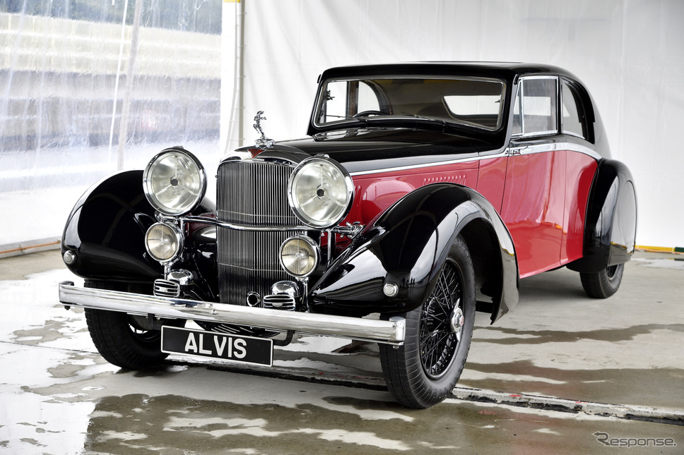 1936年型 アルヴィス 4.3リッター・ベルテッリ・スポーツ・サルーン《写真撮影 雪岡直樹》