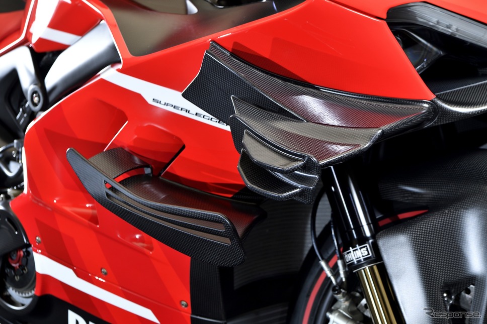 ウイングレットはMotoGPで規制される前の最も効力を発揮していたサイズとフォルム《写真撮影 雪岡直樹》