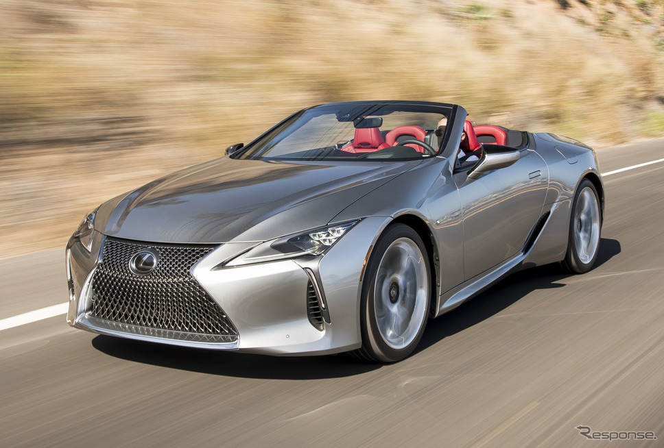 レクサスLC500コンバーチブル(米国仕様)《photo by Lexus》