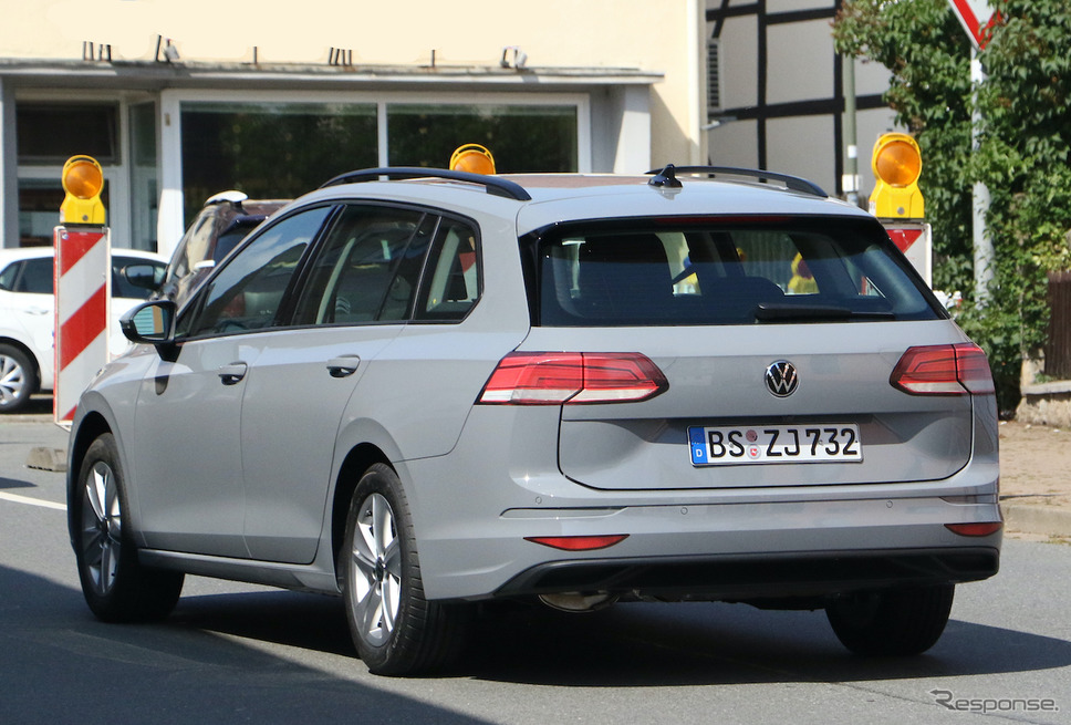 VW ゴルフ ヴァリアント 開発車両 スクープ写真《APOLLO NEWS SERVICE》