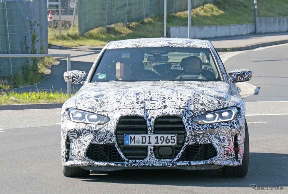 BMW M3セダン 新型プロトタイプ(スクープ写真)《APOLLO NEWS SERVICE》
