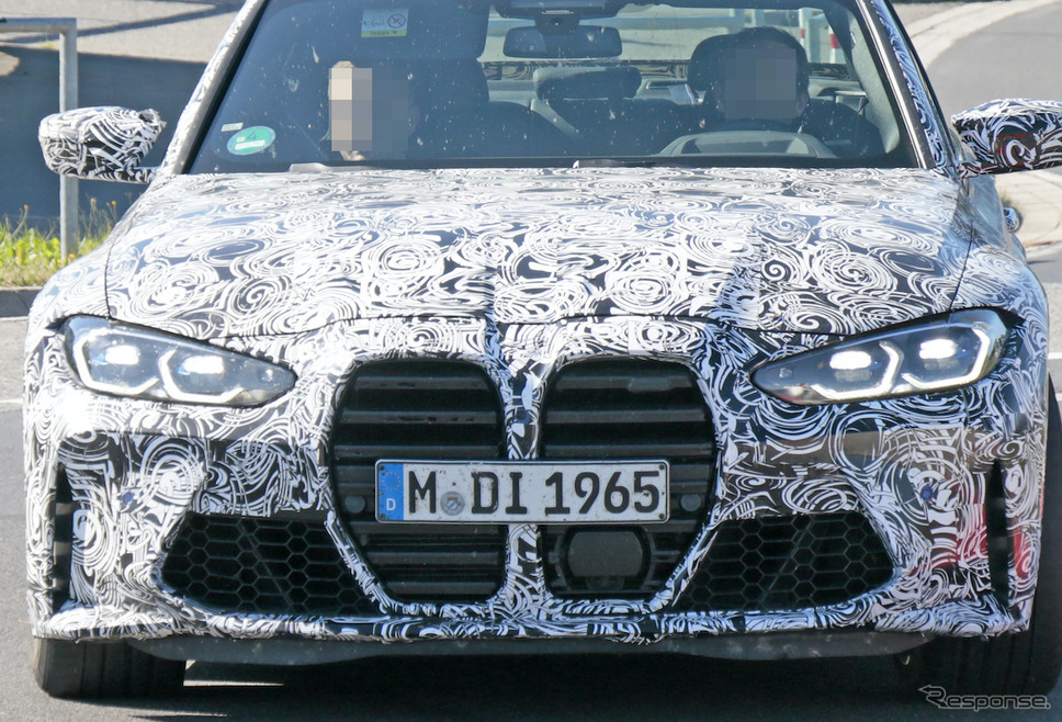 BMW M3セダン 新型プロトタイプ(スクープ写真)《APOLLO NEWS SERVICE》