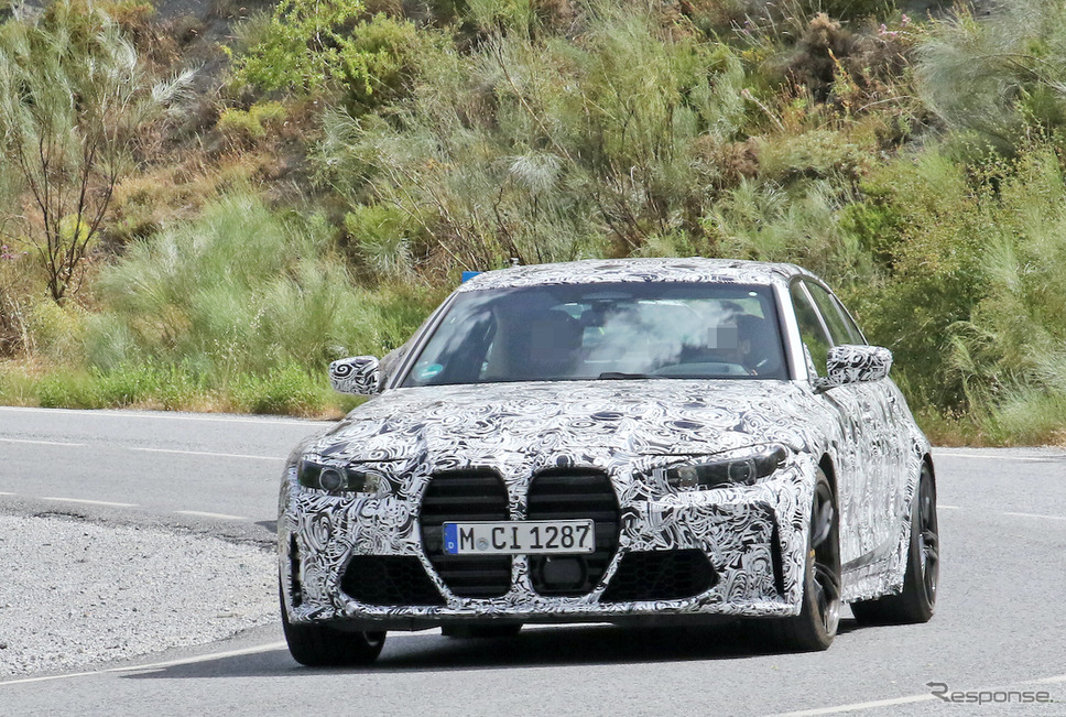 BMW M3セダン 新型プロトタイプ(スクープ写真)《APOLLO NEWS SERVICE》